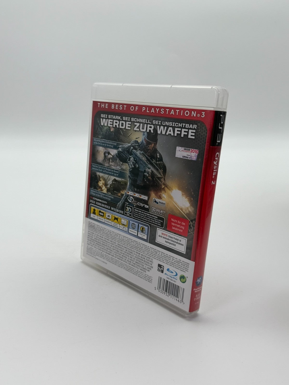 Crysis 2 Sony Playstation 3 Sehr guter Zustand CIB OVP
