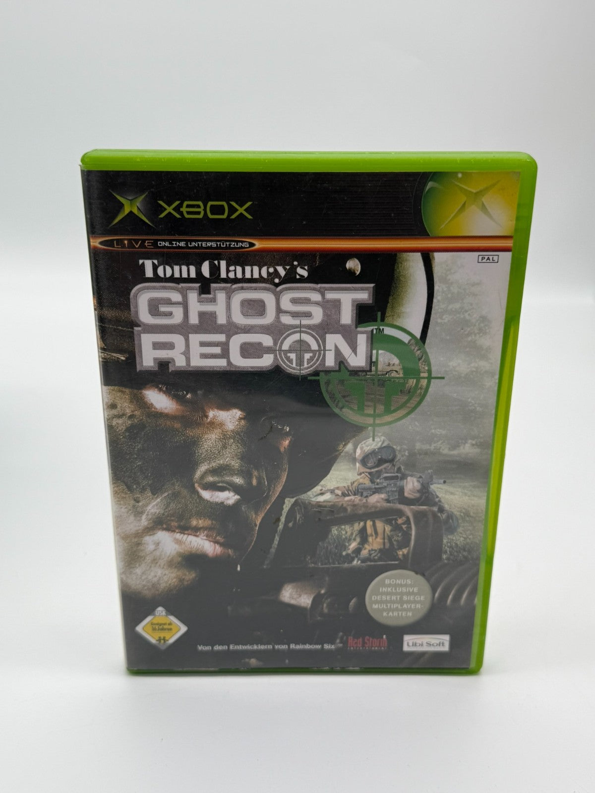 Tom Clancy's Ghost Recon Microsoft Xbox Classique bon état CIB OVP