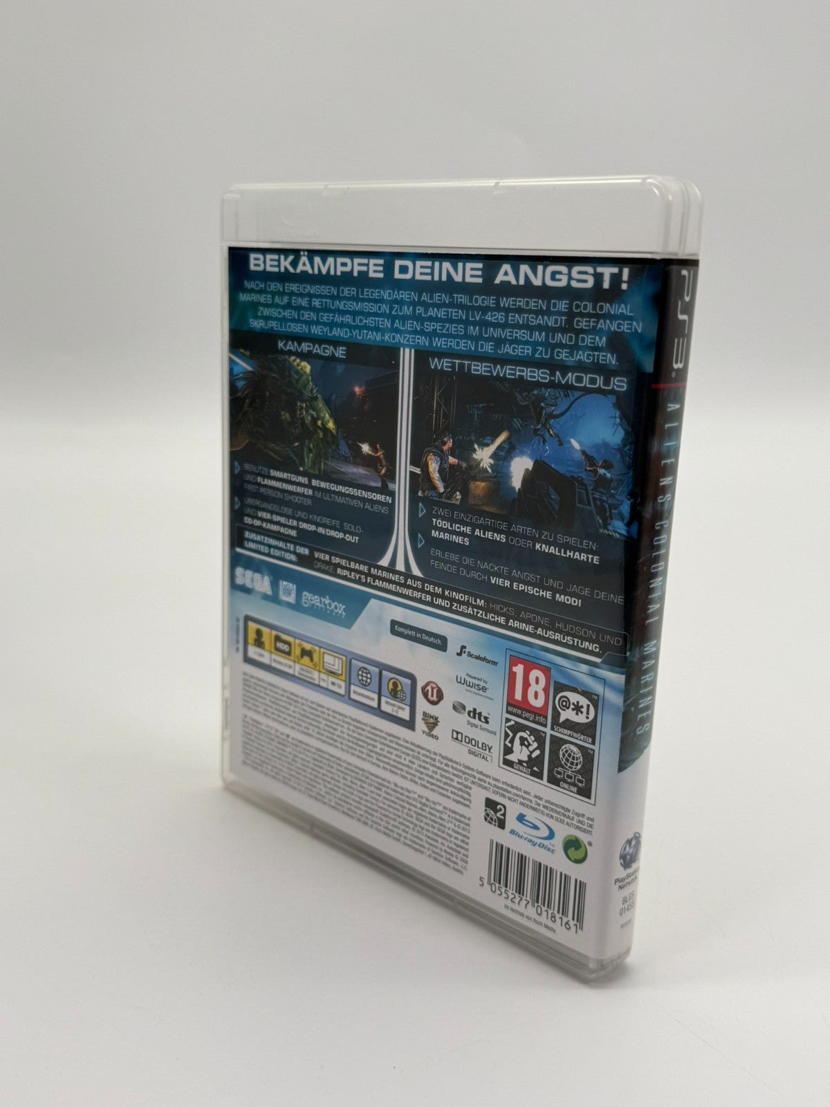 Aliens Colonial Marines Sony Playstation 3 État Très bon - Comme neuf CIB OVP