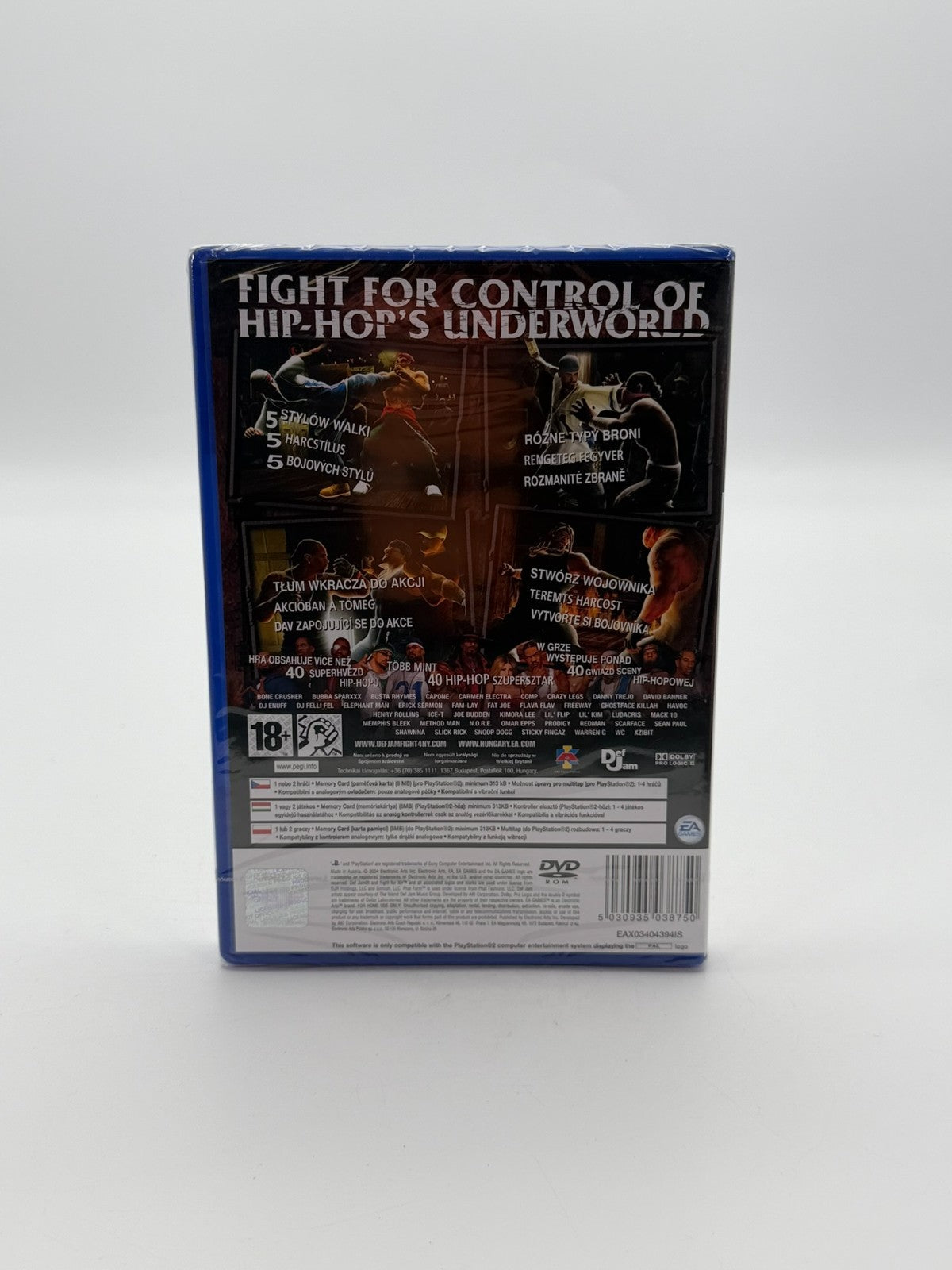 Def Jam Fight For NY Sony Playstation 2 Factory Sealed NEU CIB OVP