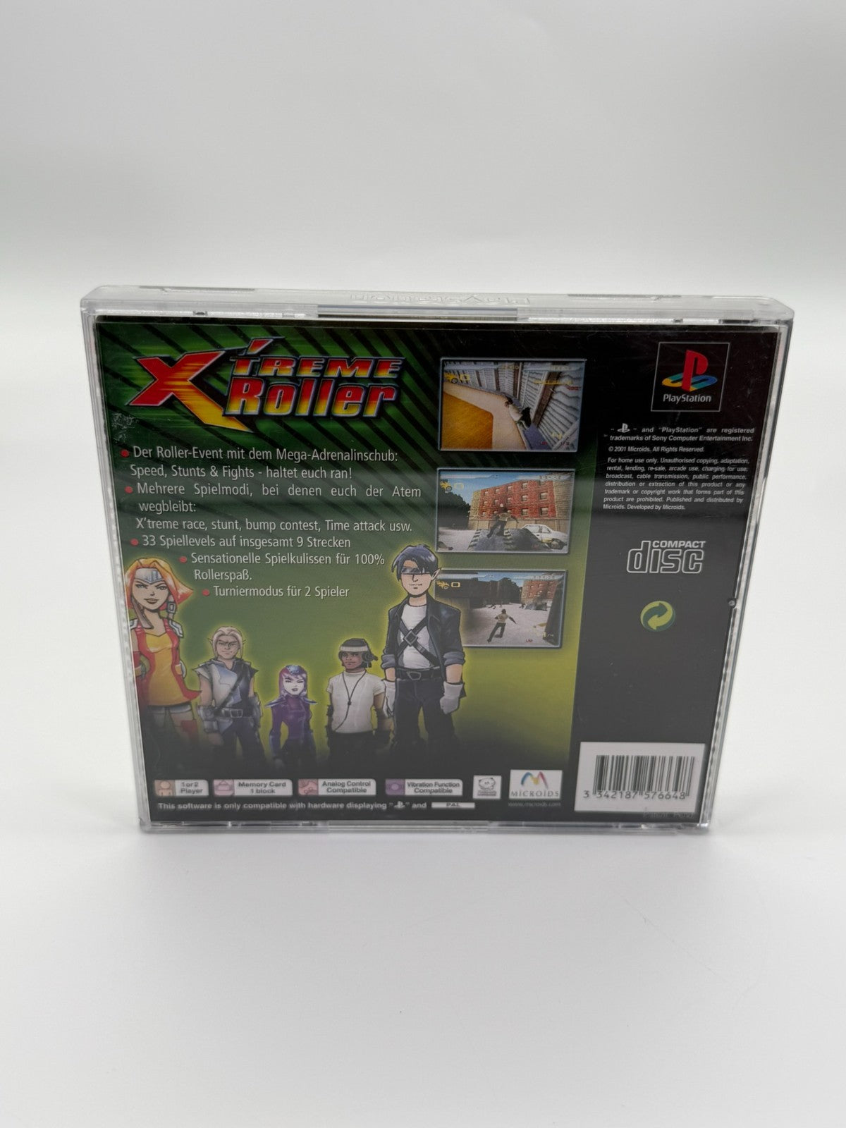 X´Treme Roller Sony Playstation 1 guter Zustand CIB OVP