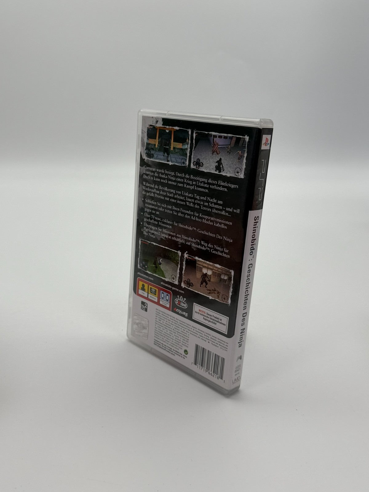 Shinobido Geschichten Des Ninja Sony PSP guter Zustand OVP
