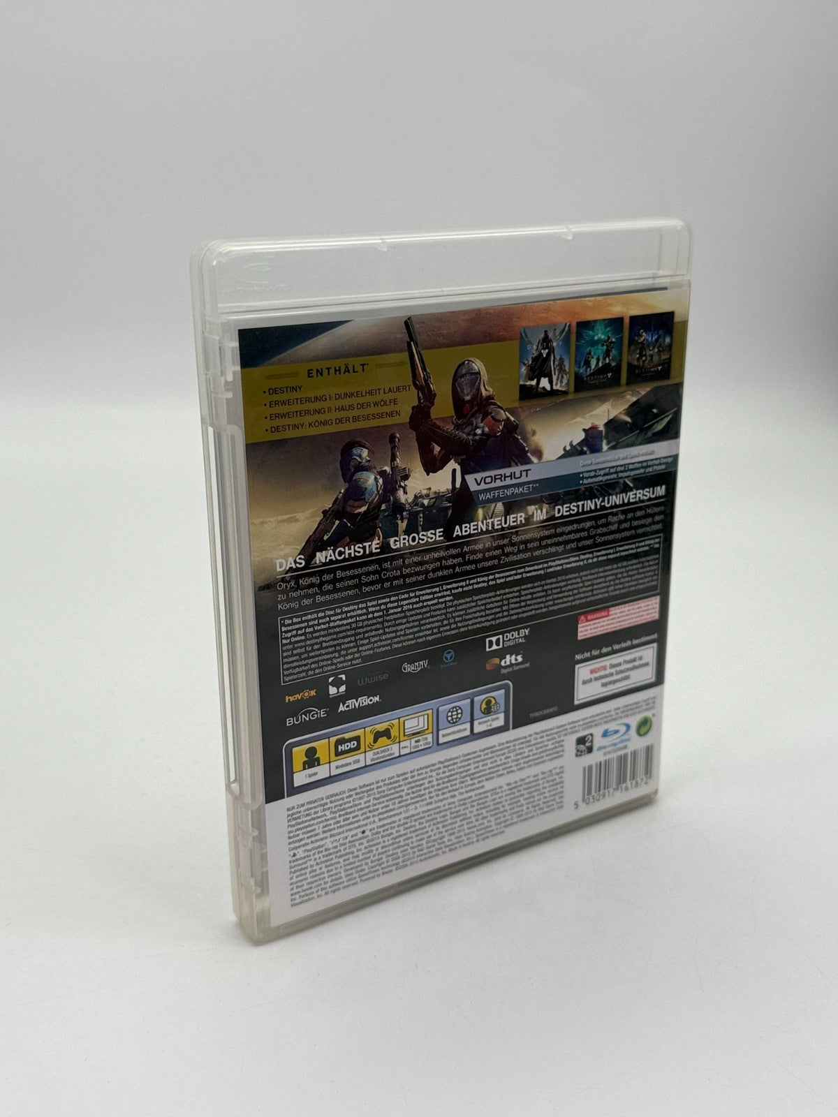 Destiny König der Besessenen Legendäre Edition Sony Playstation 3 Sehr gut
