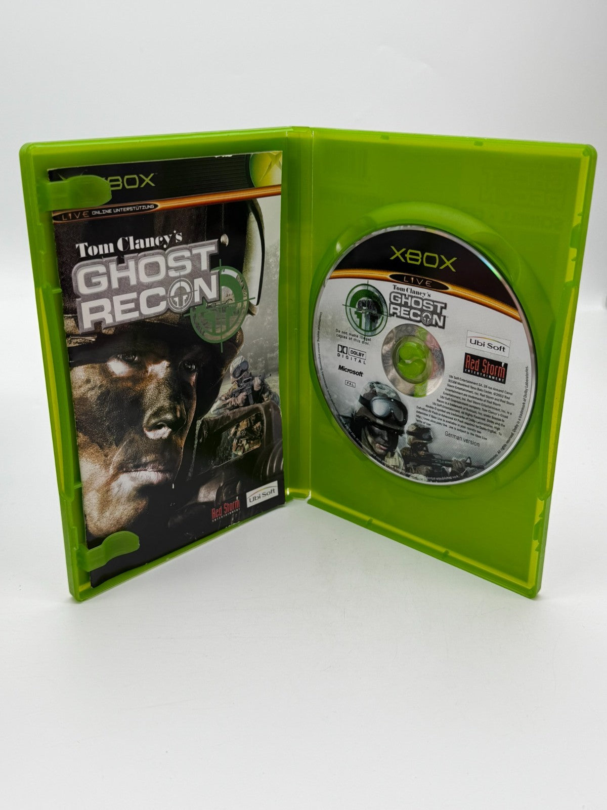 Tom Clancy's Ghost Recon Microsoft Xbox Classic good condition CIB OVP