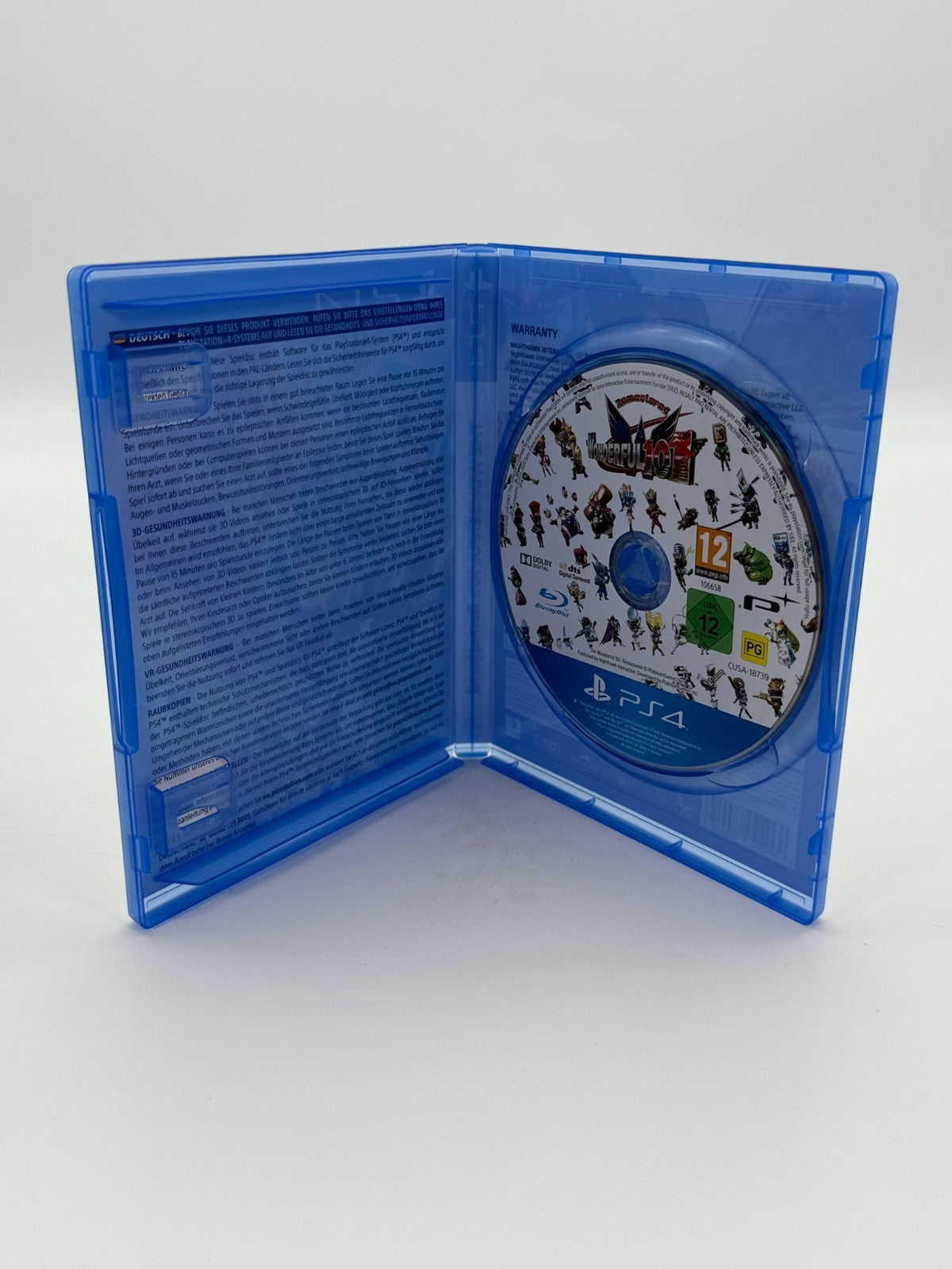 The Wonderful 101 Remastered Sony Playstation 4 guter Zustand OVP