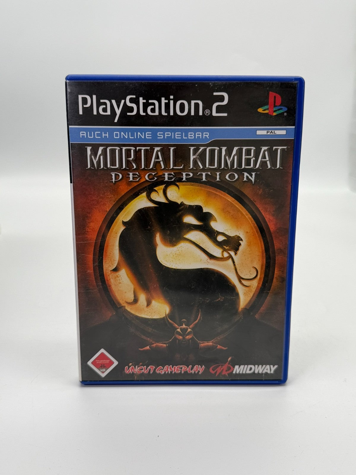 Mortal Kombat Deception Sony Playstation 2 guter Zustand CIB OVP