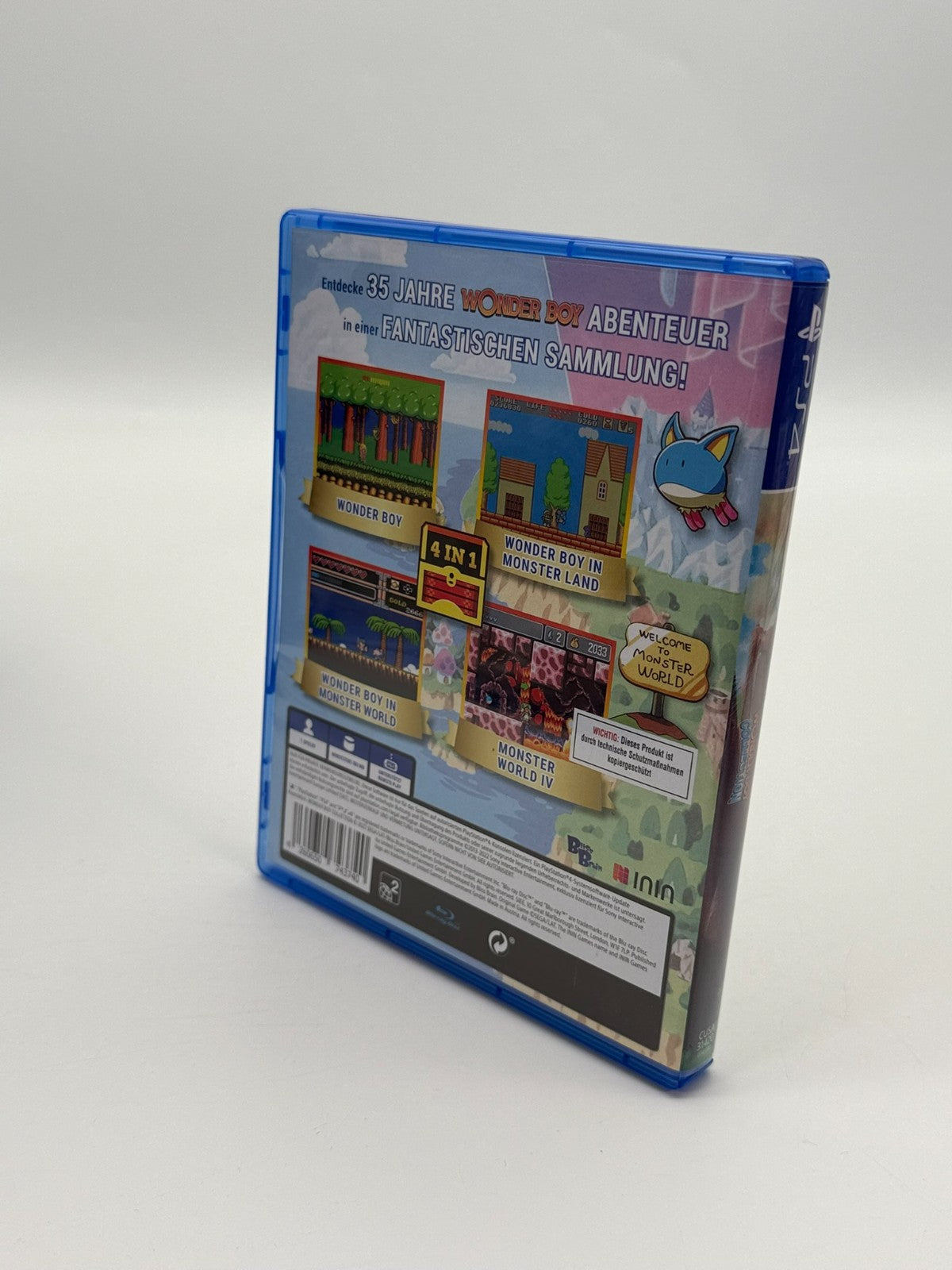 Wonder Boy Collection Sony Playstation 4 Neuwertiger Zustand CIB OVP