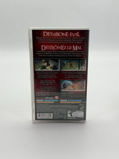 Dungeon Siege Throne Of Agony Sony PSP Neu Re-Sealed CIB OVP