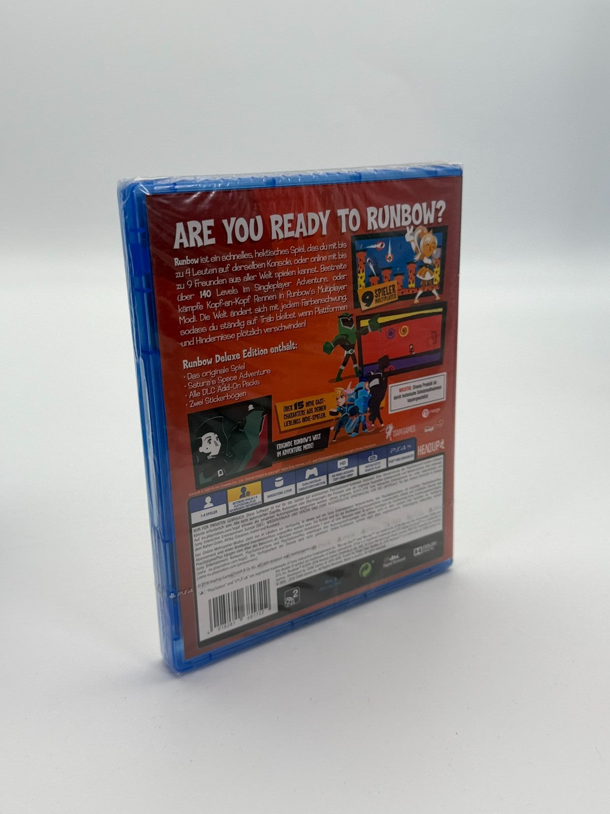 Runbow Deluxe Edition Sony Playstation 4 Factory Sealed New CIB OVP