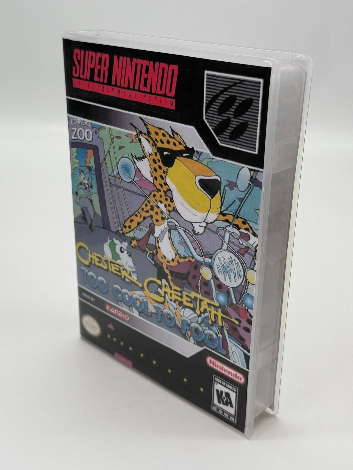 Chester Cheetah Too Cool To Fool Super Nintendo SNES NTSC-U/C Good Condition