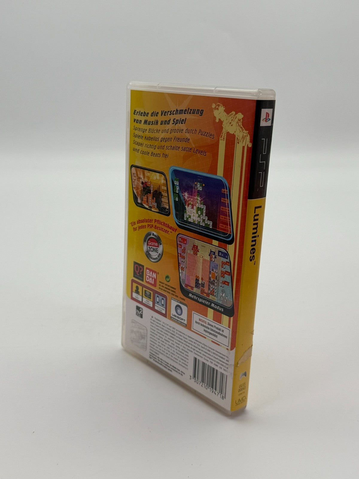 Lumines Sony PSP Sehr guter Zustand CIB OVP