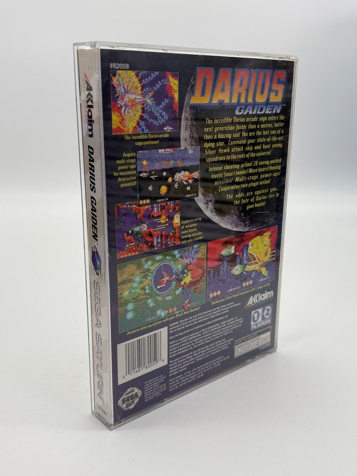 Darius Gaiden Sega Saturn NTSC-U/C Very Good Condition CIB OVP Long Box