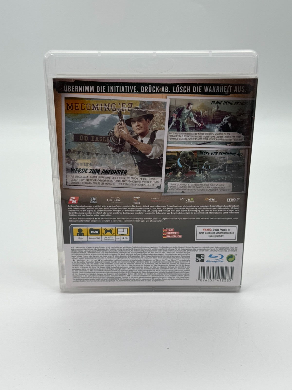 The Bureau XCOM Declassified Sony Playstation 3 guter Zustand CIB OVP