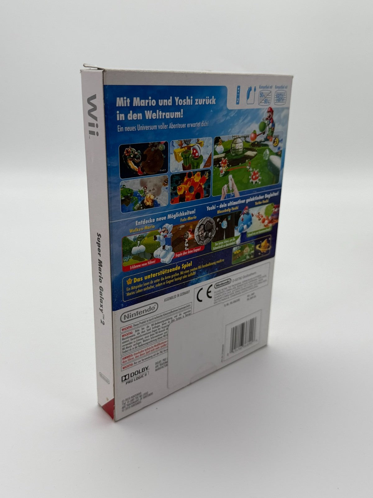 Super Mario Galaxy 2 Special Edition + DVD Nintendo Wii Sehr guter Zustand CIB
