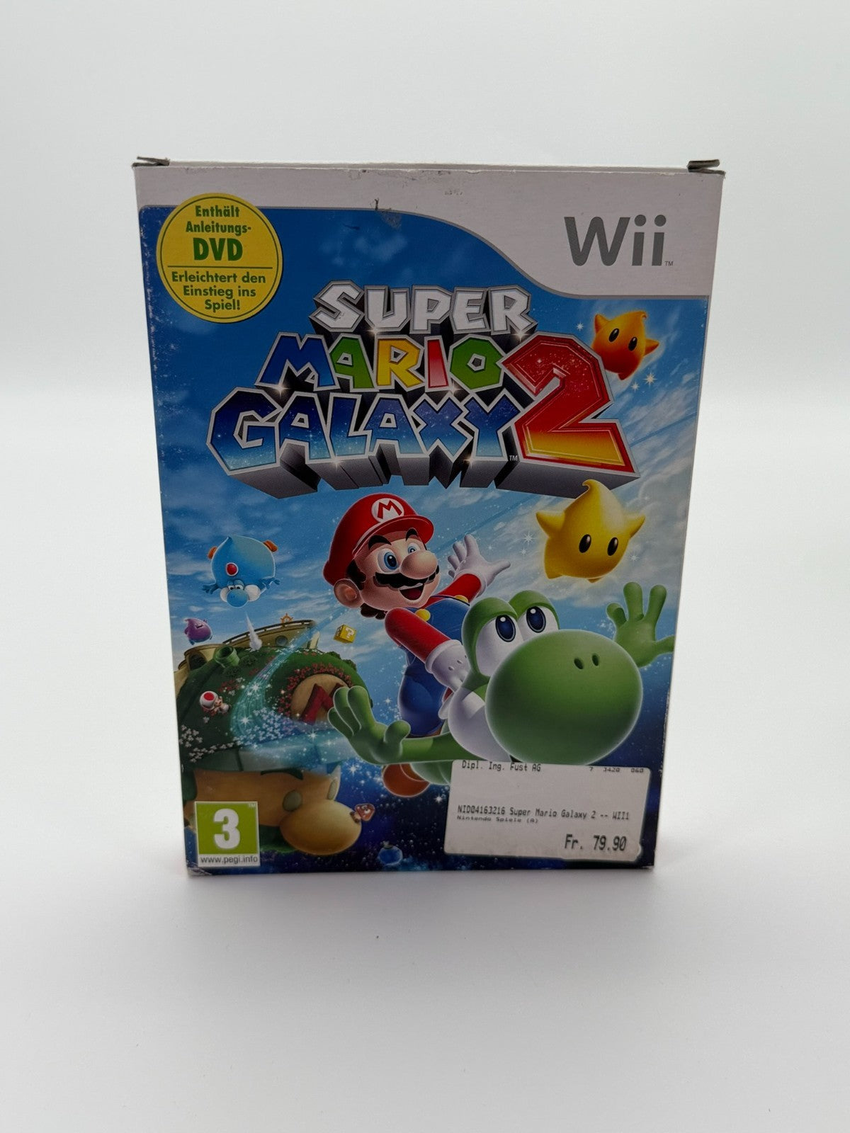 Super Mario Galaxy 2 Special Edition + DVD Nintendo Wii Sehr guter Zustand CIB