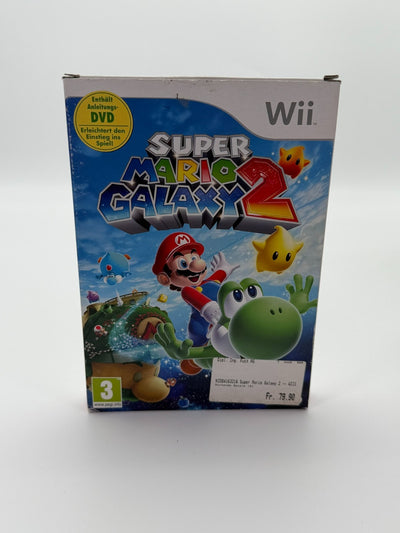 Super Mario Galaxy 2 Special Edition + DVD Nintendo Wii Sehr guter Zustand CIB