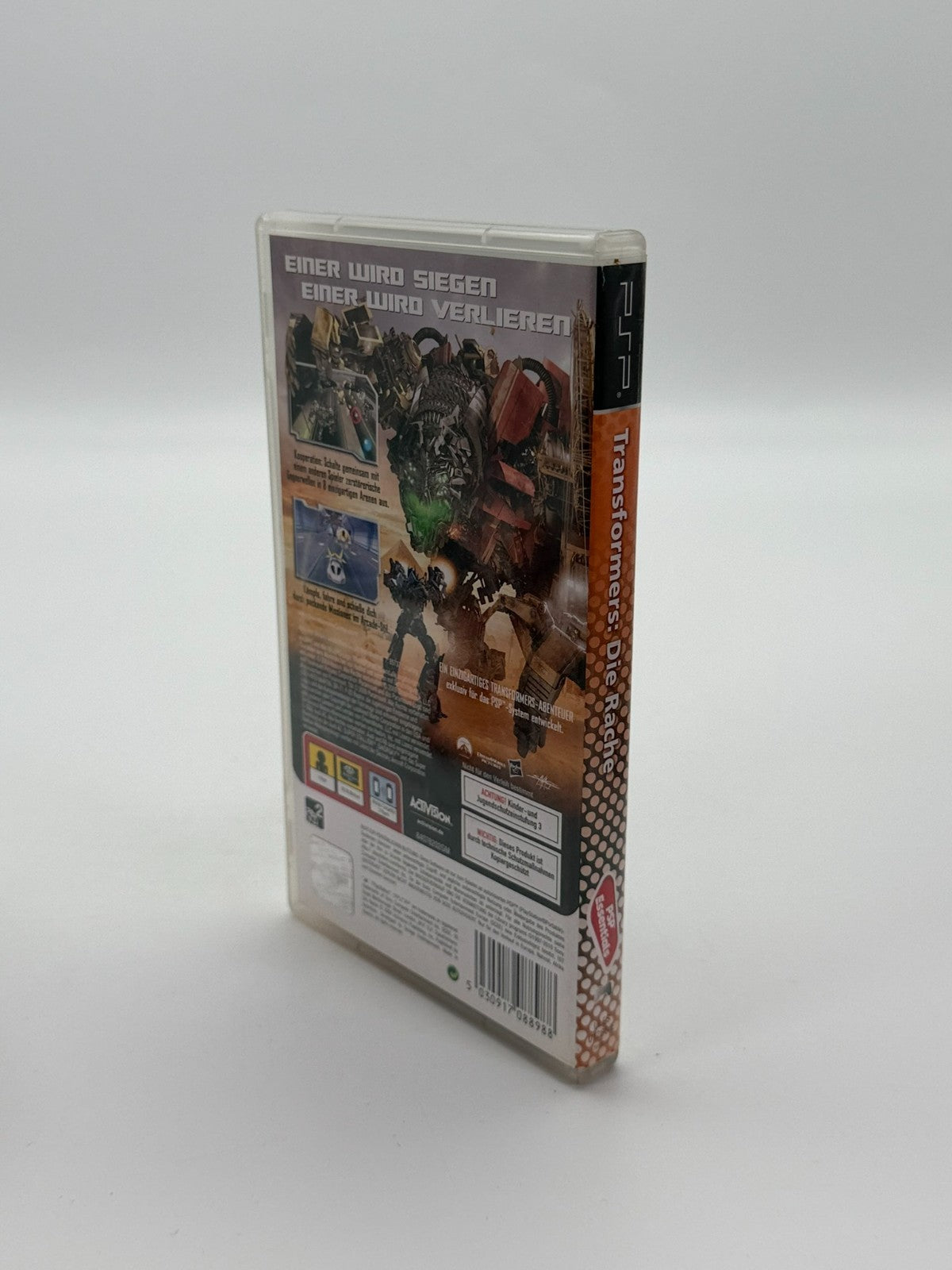 Transformers Die Rache Sony PSP Akzeptabler Zustand CIB OVP