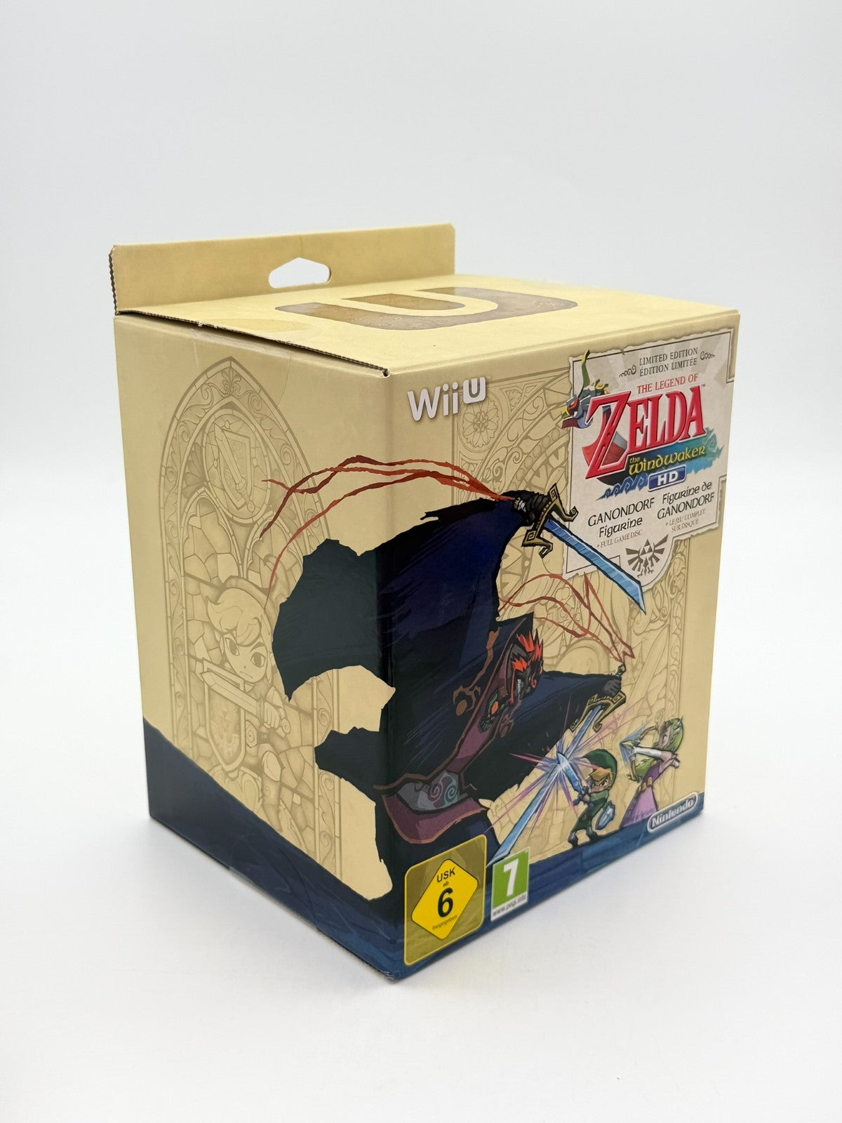 The Legend Of Zelda Wind Waker HD Limited Edition Nintendo Wii U Sehr gut CIB OVP