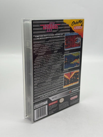 Gradius III Super Nintendo SNES NTSC-U/C Sehr guter Zustand Modul + Anleitung