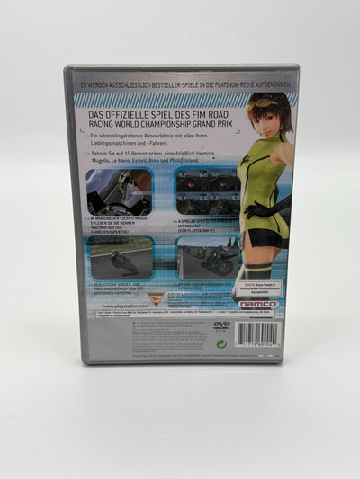MotoGP 3 Sony Playstation 2 bon état complet en boîte avec emballage d'origine