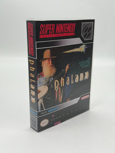 Phalanx Super Nintendo SNES NTSC-U/C guter Zustand Modul + Anleitung