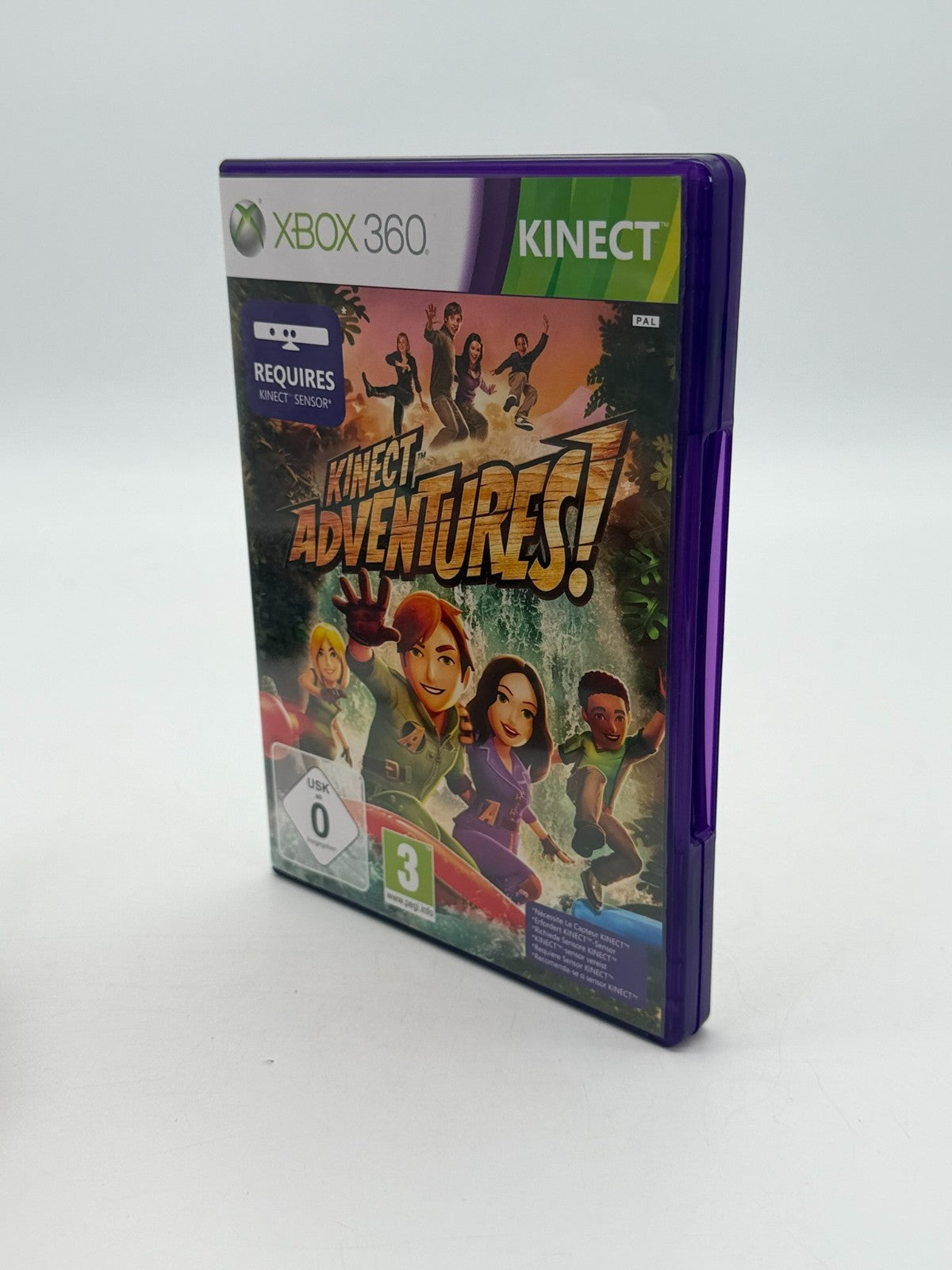 Kinect Adventures Microsoft Xbox 360 Good Condition CIB OVP