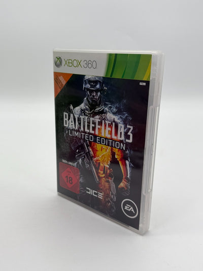 Battlefield 3 Limited Edition Microsoft XBox 360 guter Zustand CIB OVP