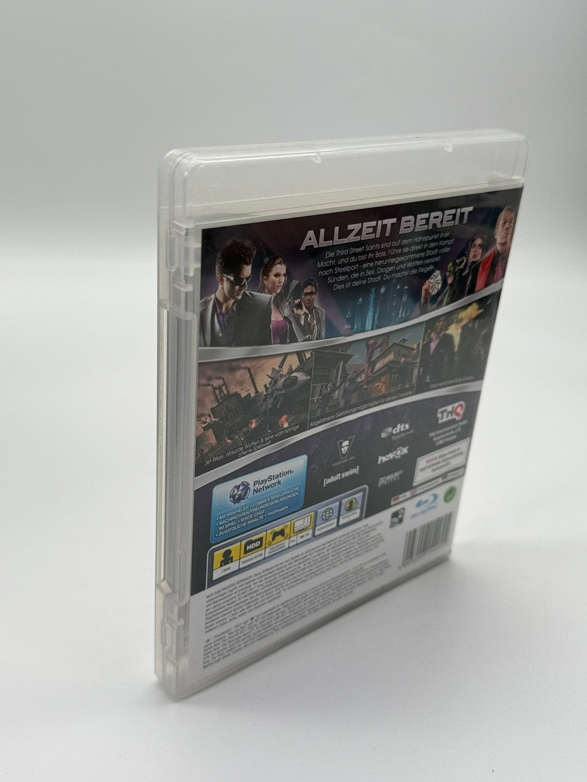 Saints Row The Third Sony Playstation 3 Sehr guter Zustand CIB OVP