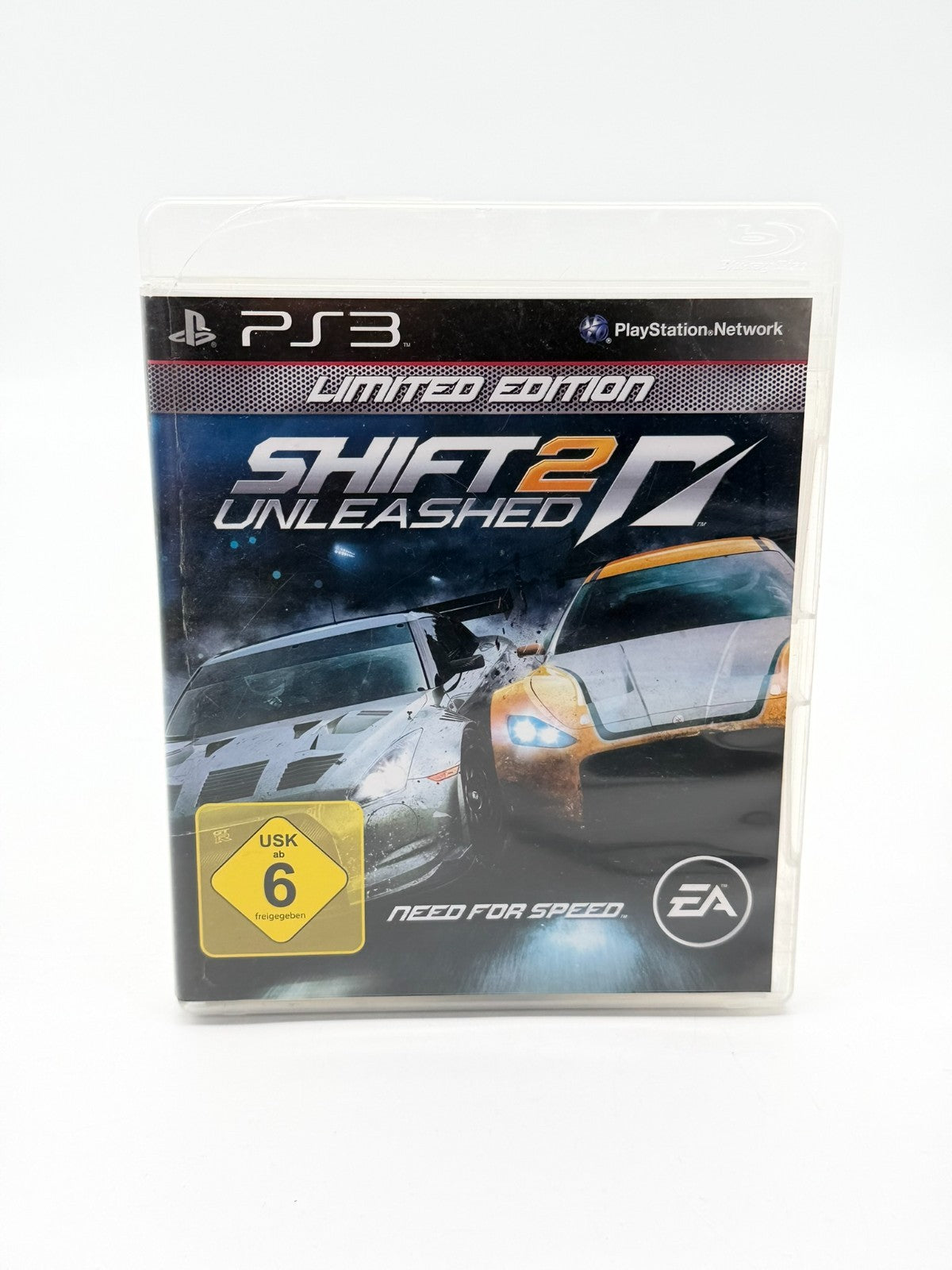 Shift 2 Unleashed Limited Edition Sony Playstation 3 guter Zustand CIB OVP