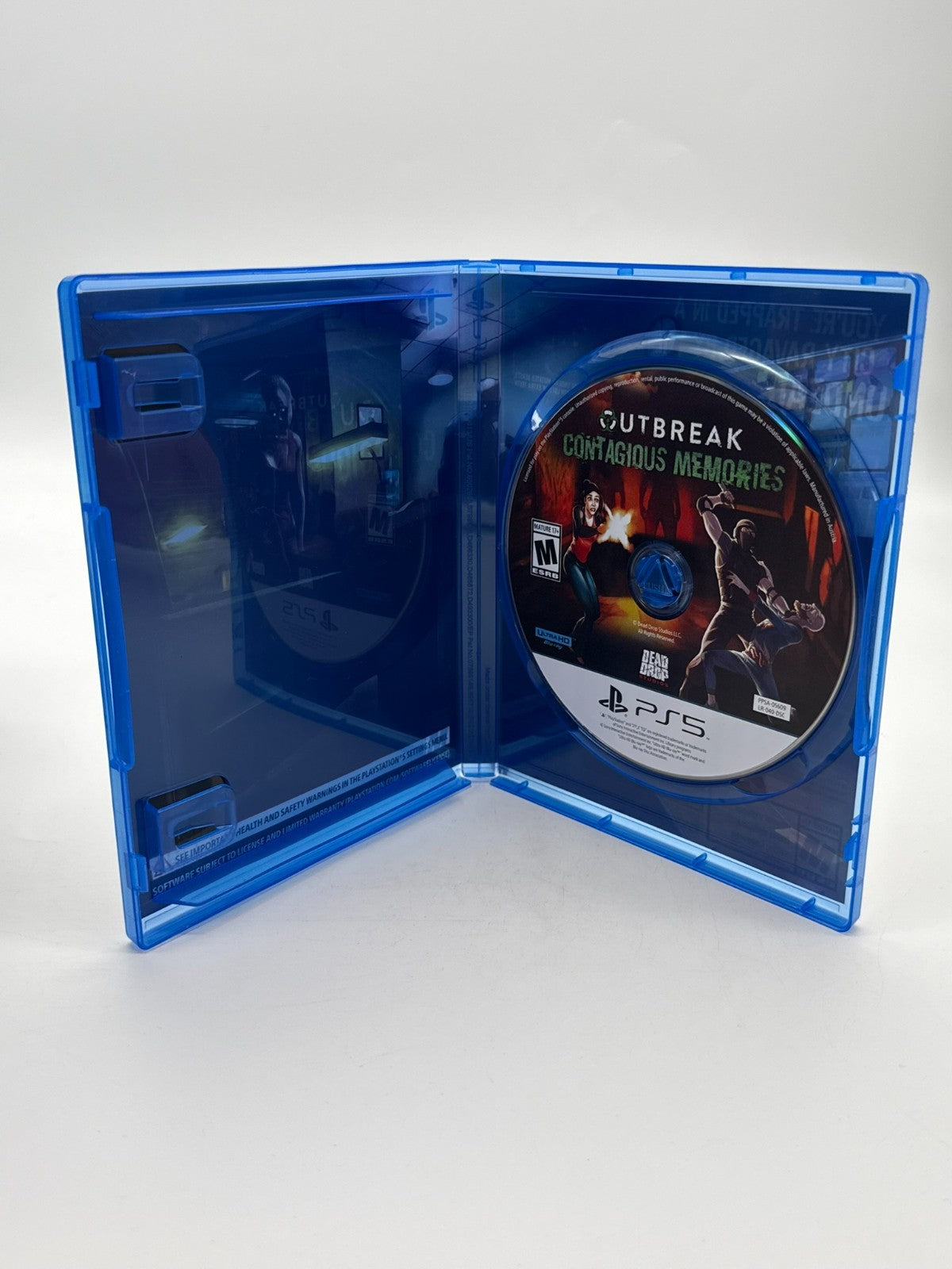 Outbreak Contagious Memories Sony Playstation 5 Très bon état Boîte d'origine