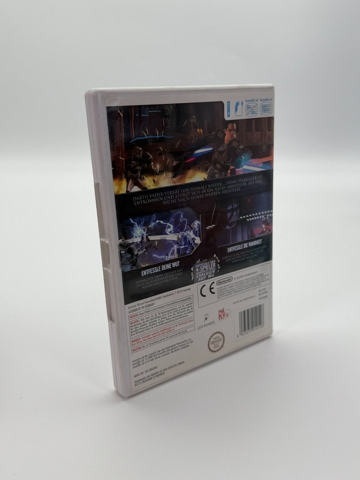 Star Wars The Force Unleashed II Nintendo Wii akzeptabler Zustand OVP