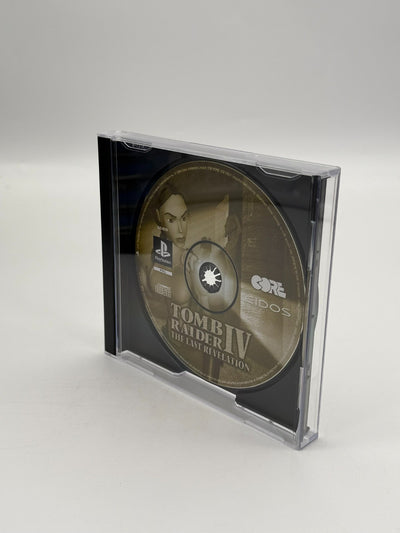 Tomb Raider IV The Last Revelation Sony Playstation 1 Disc & Boîtier uniquement bon état