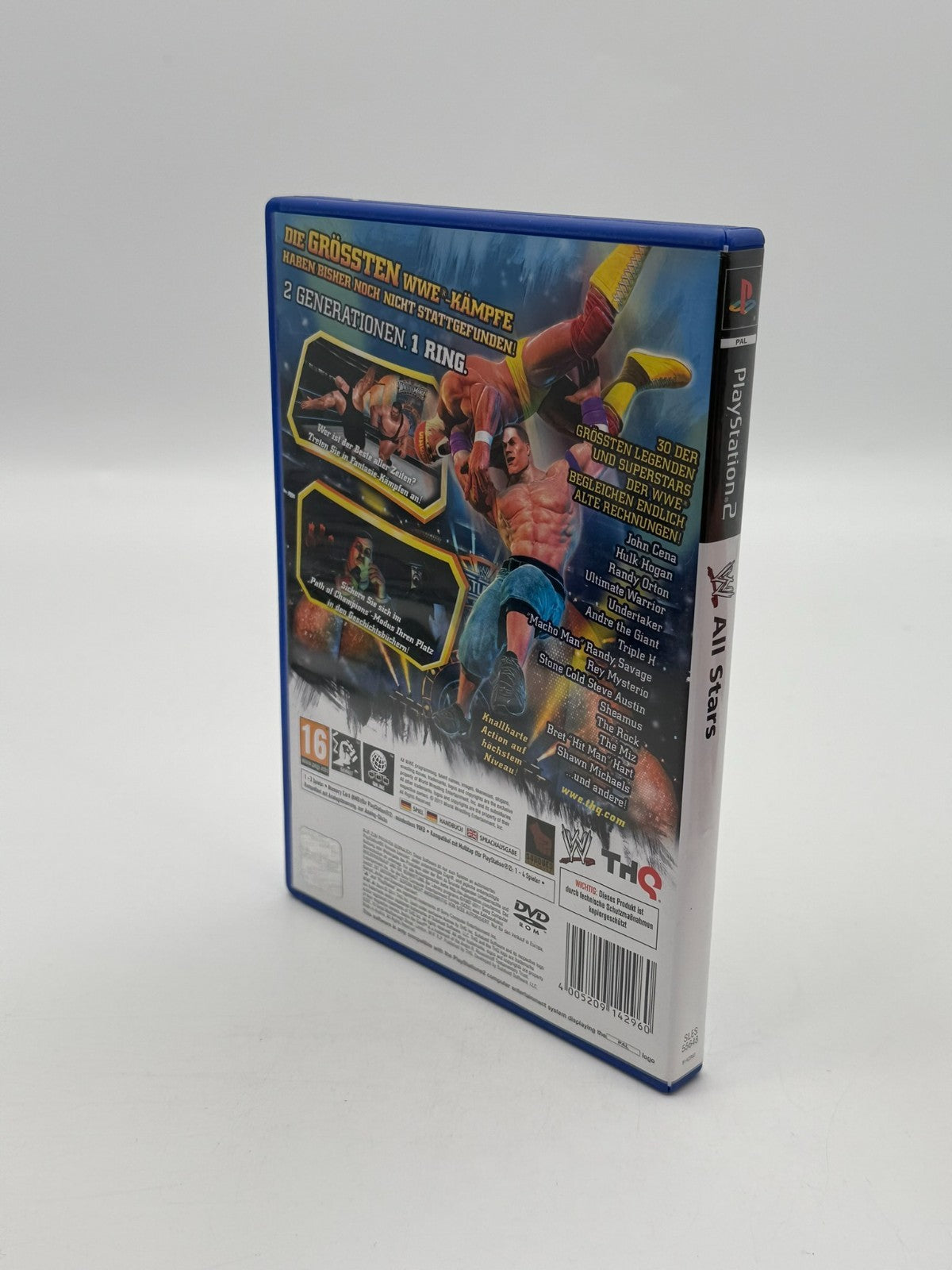 WWE All Stars Sony Playstation 2 bon état CIB OVP