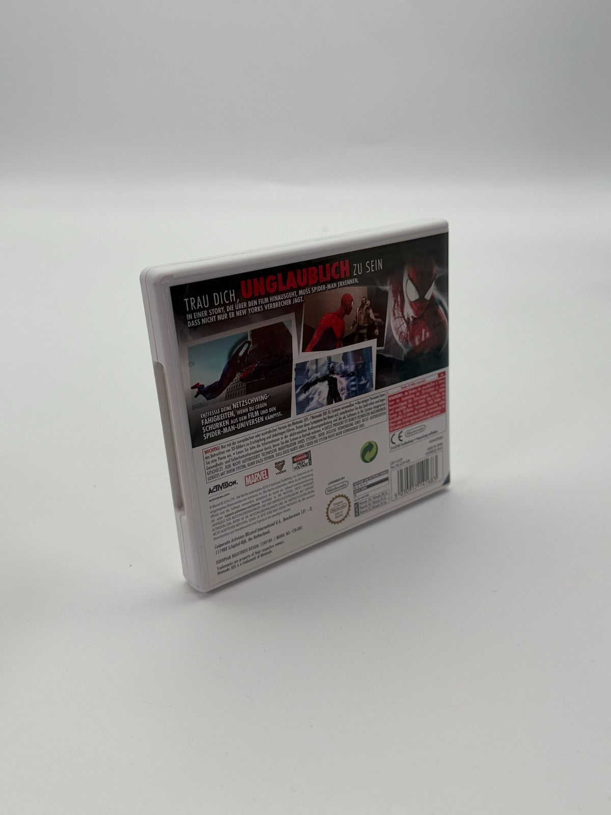 The Amazing Spider Man 2 Nintendo 3DS guter Zustand OVP