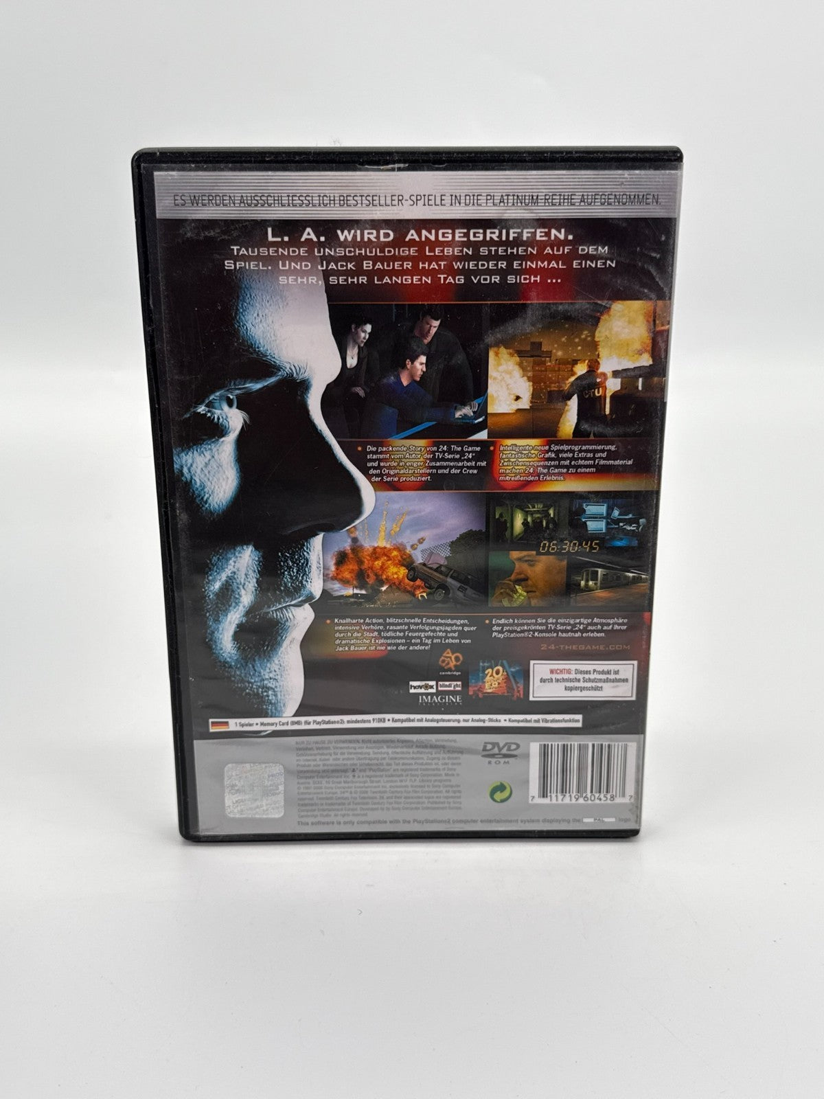 24 The Game Sony Playstation 2 Good Condition CIB OVP