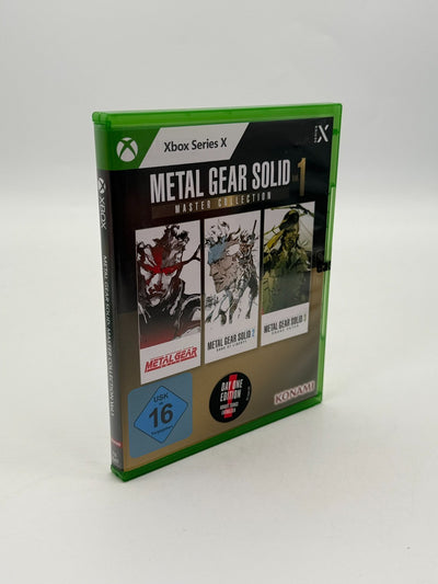 Metal Gear Solid Master Collection Microsoft XBox Series X Sealed Neu CIB OVP
