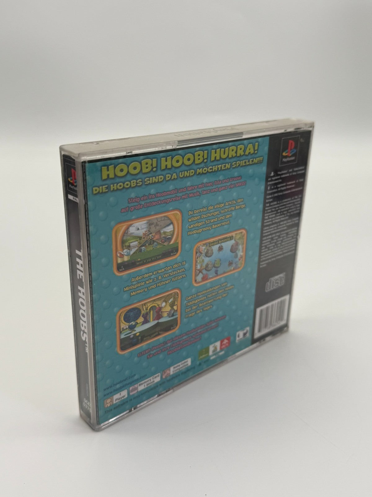 The Hoobs Sony Playstation 1 Akzeptabler Zustand CIB OVP