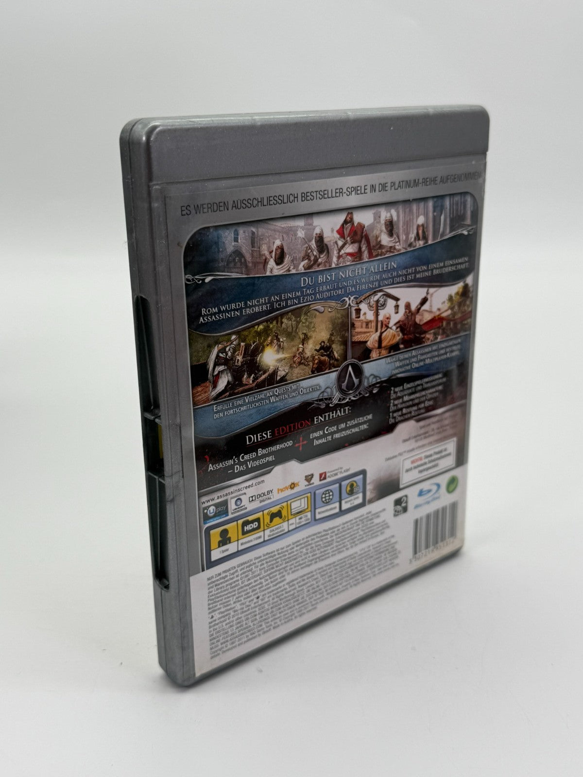 Assassin's Creed Brotherhood Sony PlayStation 3 Good Condition CIB OVP