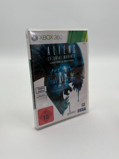 Aliens Colonial Marines Microsoft XBox 360 guter Zustand CIB OVP