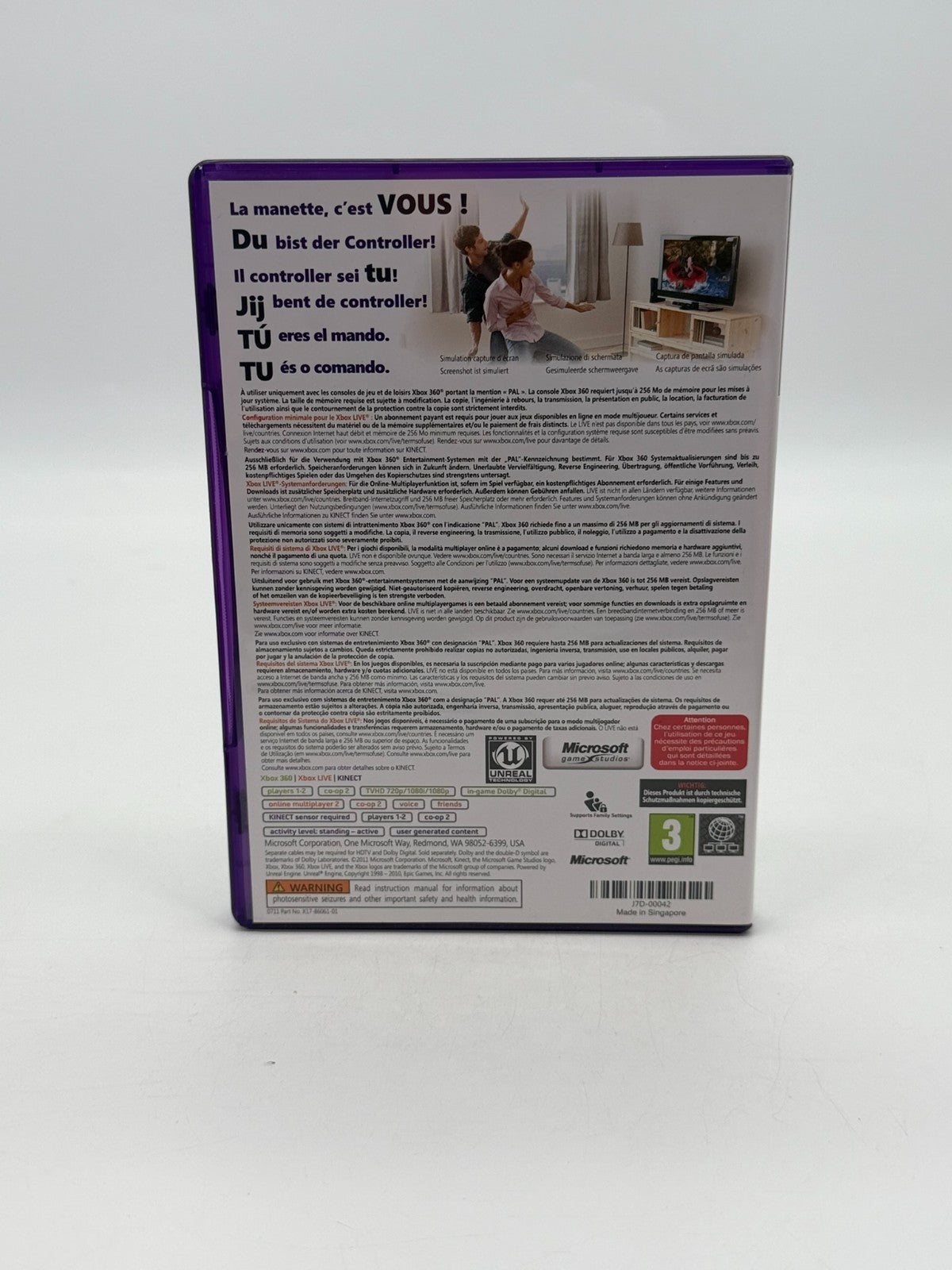 Kinect Adventures Microsoft Xbox 360 Good Condition CIB OVP