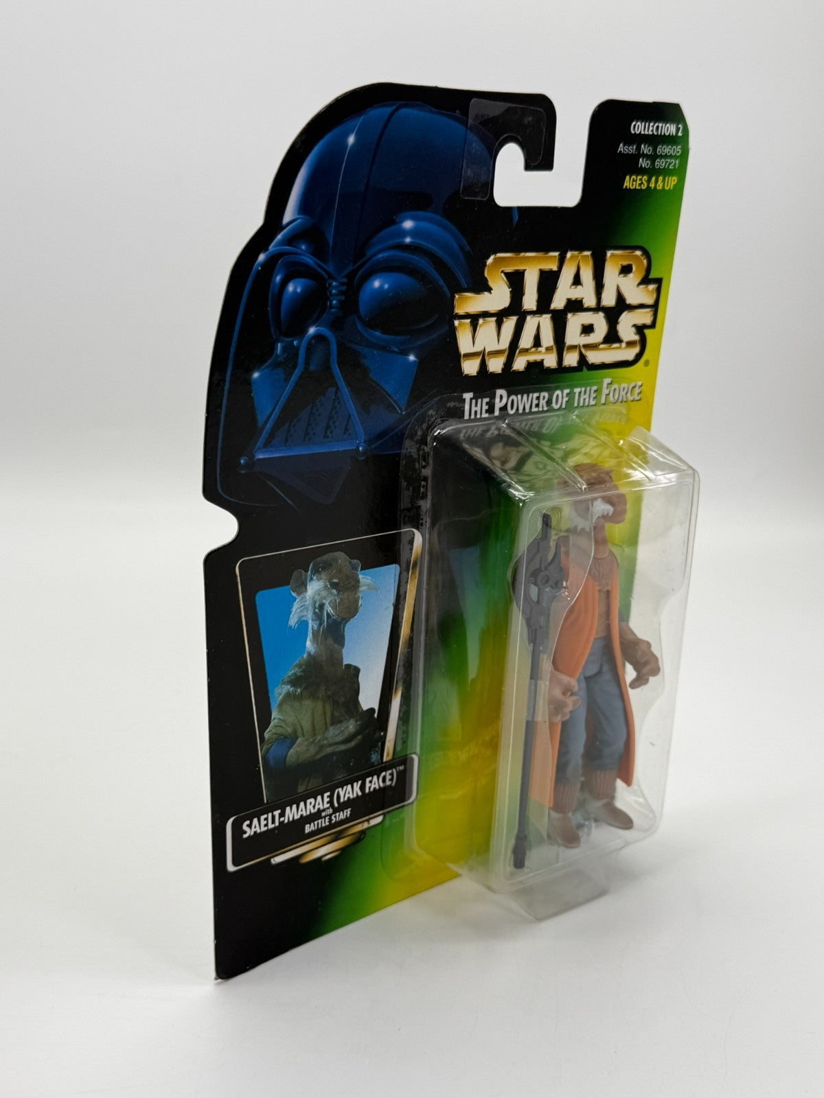 Saelt-Marae (Yak Face) Star Wars Figurine Hasbro Kenner Neuf Bon État OVP 1997