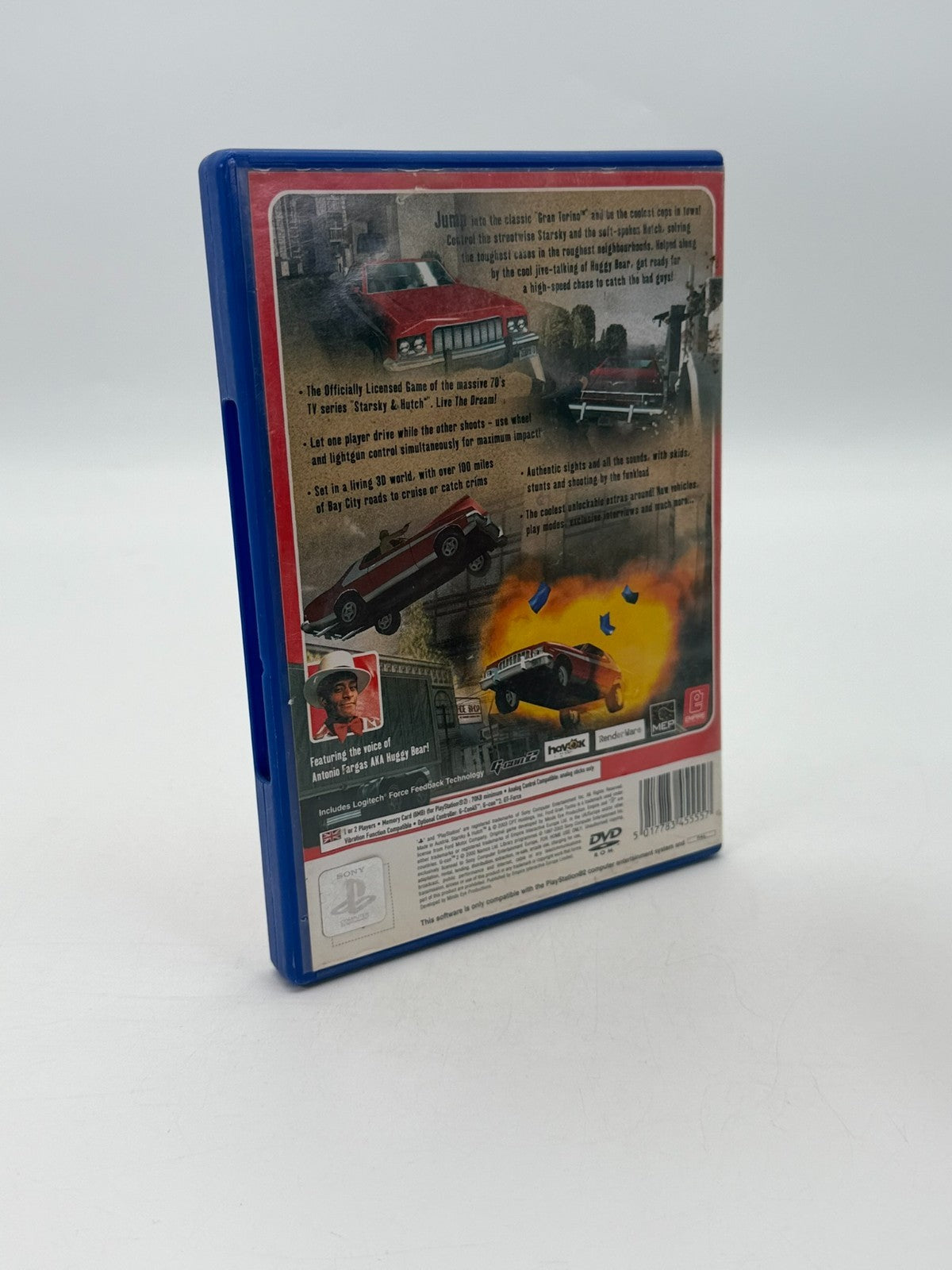 Starsky & Hutch Sony Playstation 2 Akzeptabler Zustand CIB OVP