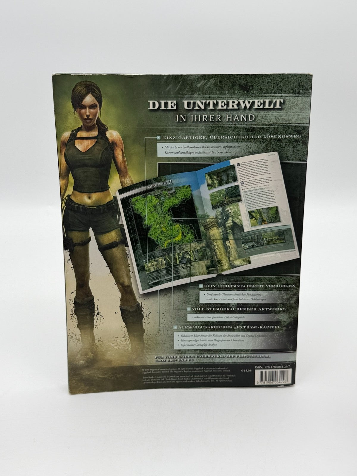Tomb Raider Underworld Offizielles Lösungsbuch guter Zustand