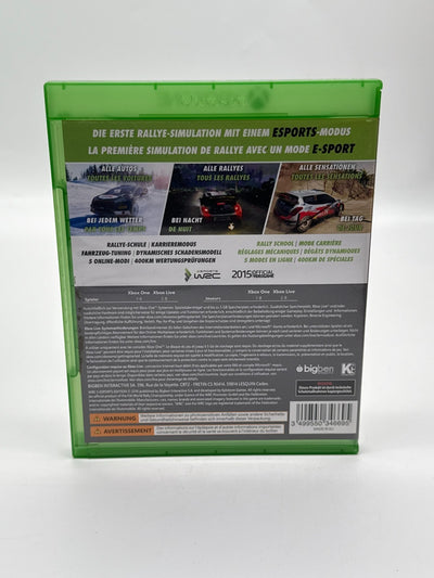 WRC 5 ESports Edition Microsoft XBox One État neuf CIB OVP
