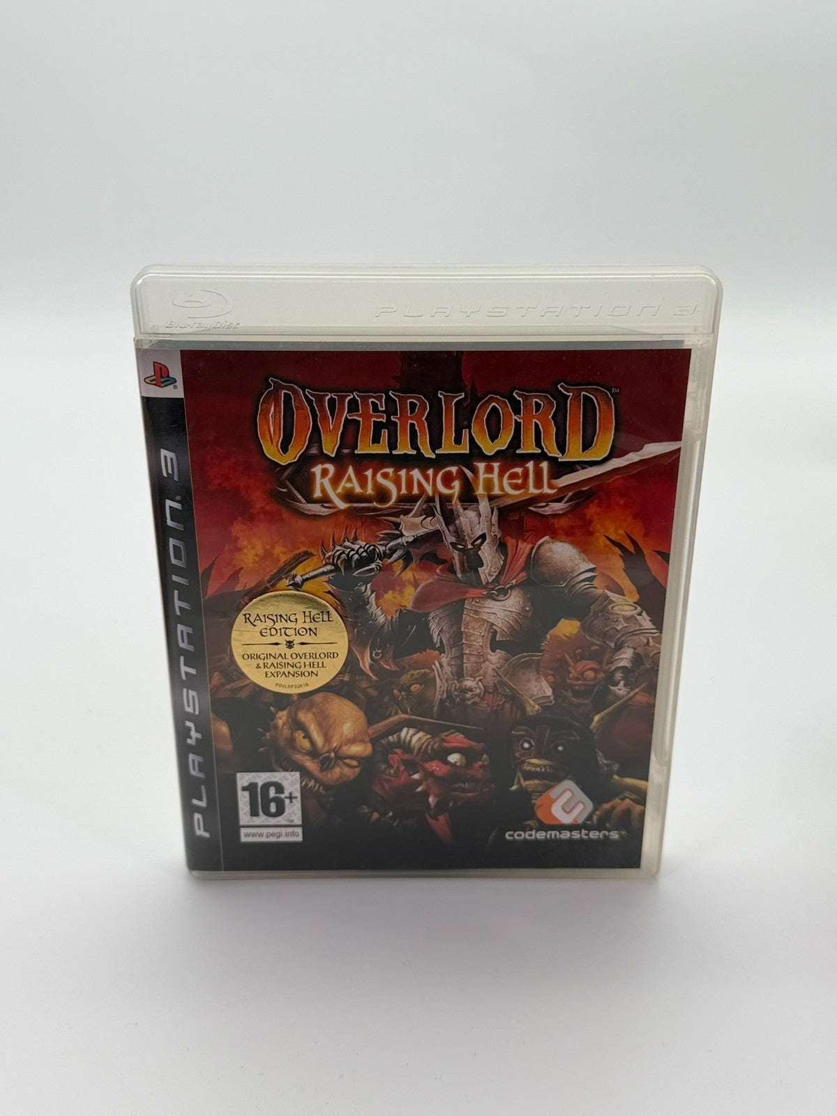 Overlord Raising Hell Sony Playstation 3 Sehr guter Zustand CIB OVP + Karte