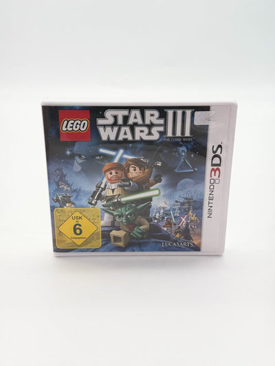 Lego Star Wars III The Clone Wars Nintendo 3DS Sehr guter Zustand CIB OVP