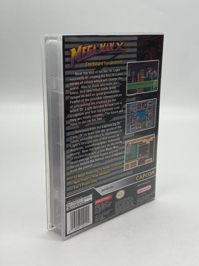 Mega Man X Super Nintendo SNES NTSC-U/C Sehr guter Zustand Modul + Anleitung