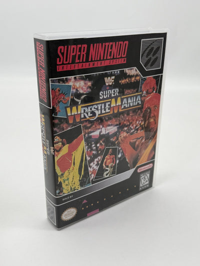 WWF Super Wrestlemania Super Nintendo SNES NTSC-U/C bon - très bon