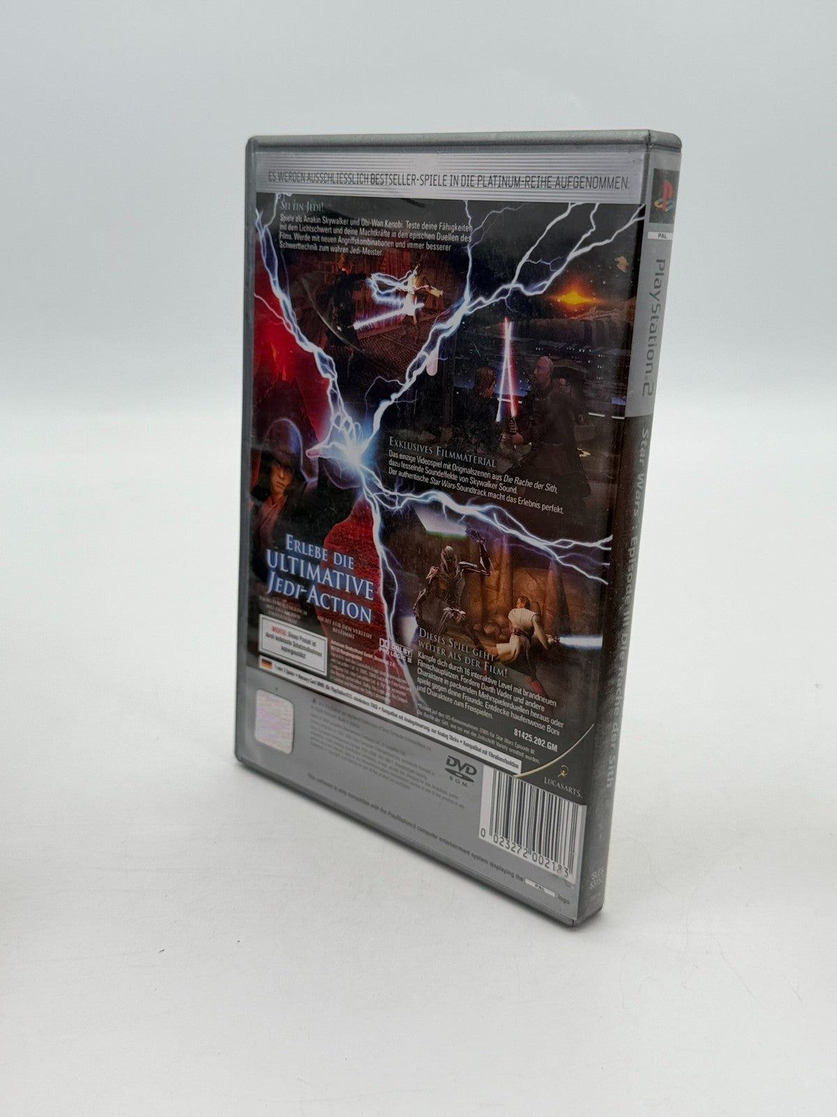Star Wars Episode III Die Rache der Sith Sony Playstation 2 Akzeptabler Zustand