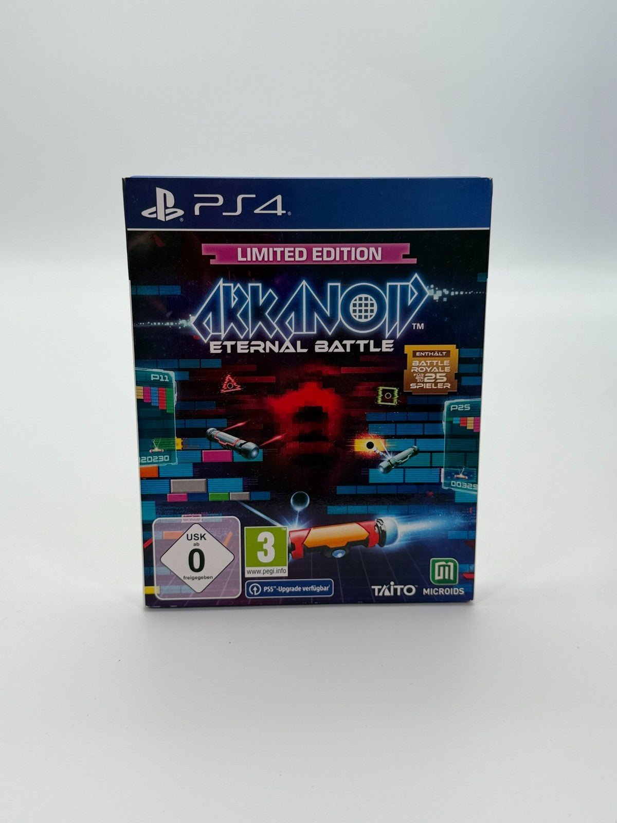 Arkanoid Eternal Battle Limited Edition Sony PlayStation 4 Very Good CIB OVP
